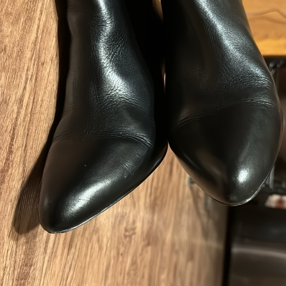 Coach FAYTH Women's Black Leather Knee High Boots Sz. 8.5 - Picture 6 of 9